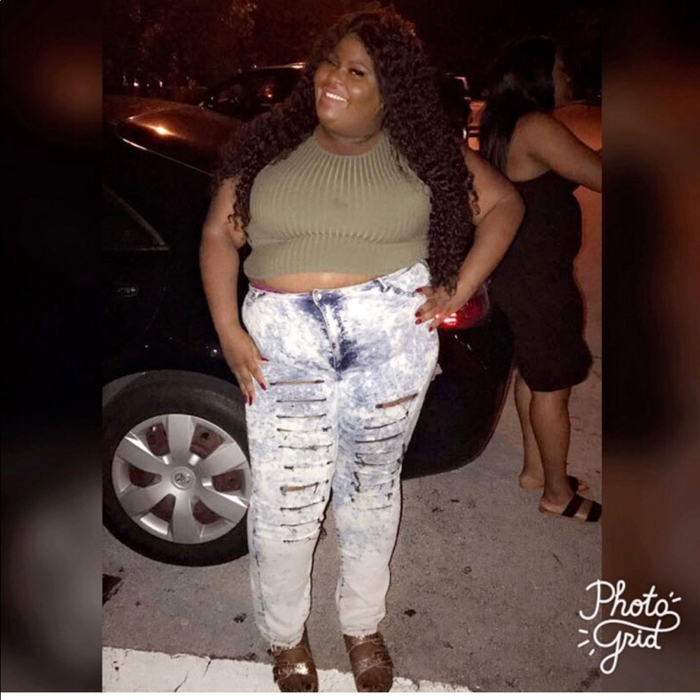 DONATED Plus size skinny jeans